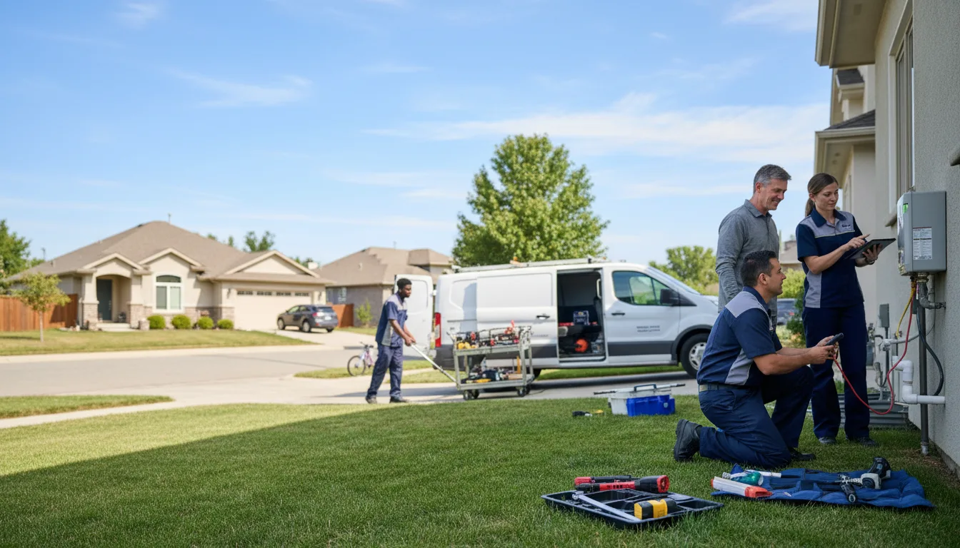 Tankless water heater service in Belmont, WV